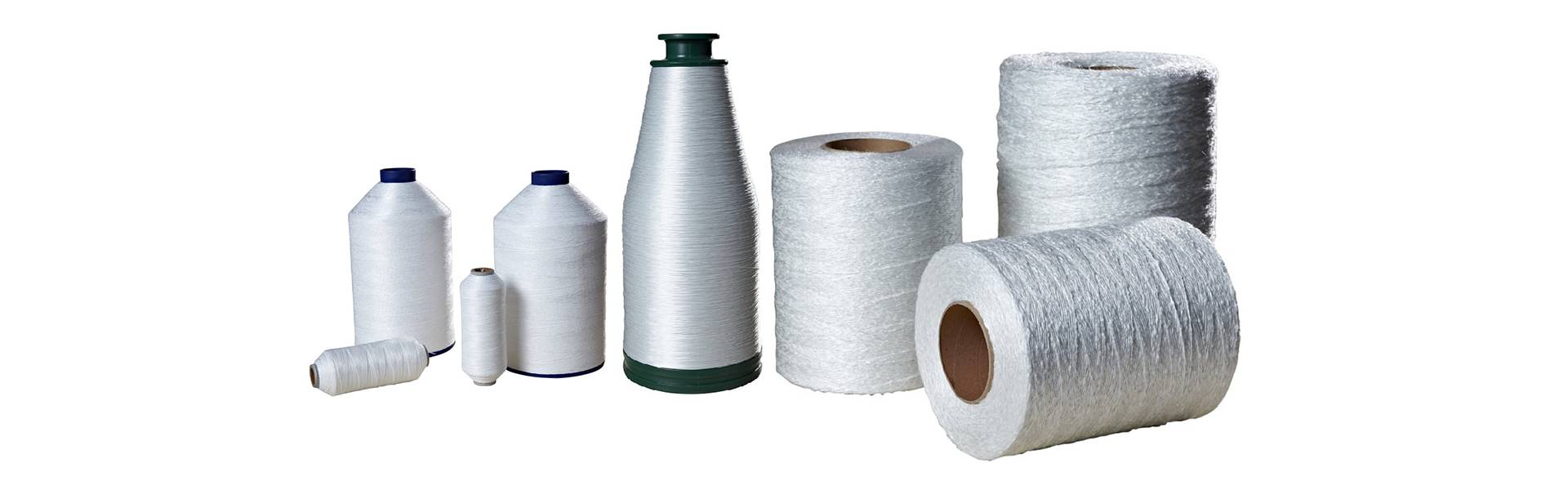 There are various fiberglass yarns with different package methods.
